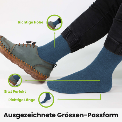 Jeans-Farbige Business Socken - 10er Paar