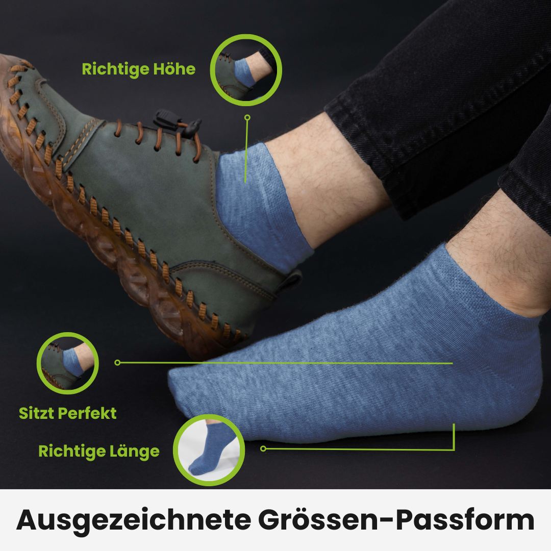 Jeans Sneaker Socken Diabetiker - 10er Paar