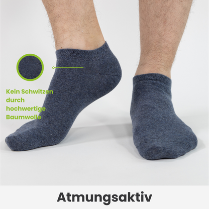 Jeans Sneaker Socken Diabetiker - 10er Paar