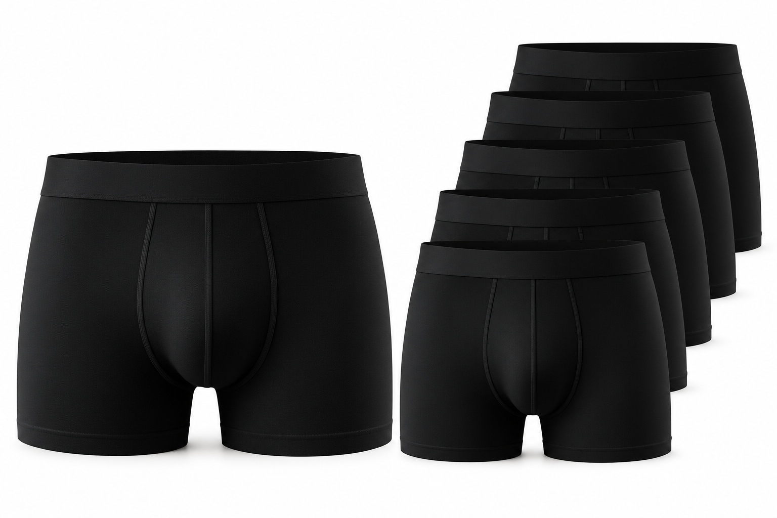 DIKLESI Boxershorts Schwarz